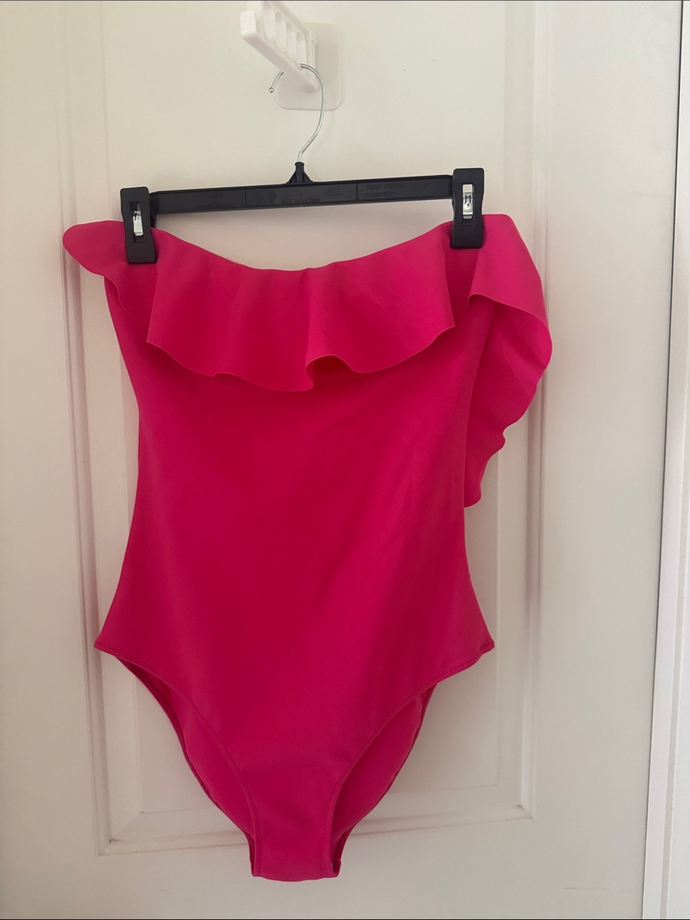 Chiara Boni Hot Strapless Ruffle One-Piece Swimsuit